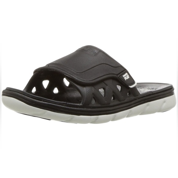 Stride Rite M2P Unisex Phibian Black Slide Sandals | Size 4 - Picture 9 of 10